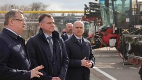 Ростсельмаш посетил губернатор Ростовской области